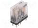 Relay  electromagnetic  DPDT  Ucoil  24VDC  5A  5A/250VAC  5A/30VDC
