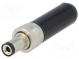 Zástrčka  napájecí DC  zásuvka  5,5/2,1mm  5,5mm  2,1mm  na kabel