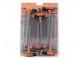 Kit  screwdrivers  hex key  Kind of handle  T  6pcs.