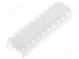 Protection cover  PIN  10  end connector,inline splice  2.54mm