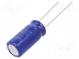 Kondenzátor  elektrolytický  THT  1500uF  16VDC  Ø10x20mm  ±20%