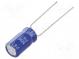 Kondenzátor  elektrolytický  THT  330uF  16VDC  Ø6,3x11mm  ±20%