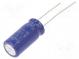 Kondenzátor  elektrolytický  THT  680uF  35VDC  Ø10x20mm  ±20%