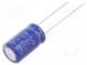 Kondenzátor  elektrolytický  THT  15uF  350VDC  Ø10x16mm  ±20%