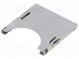Konektor  pro karty  SD  push-push  SMT  gold flash
