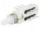 Switch  push-button  Pos  2  DPDT  0.5A/125VAC  0.5A/30VDC  ON-ON