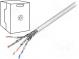 Vodič  S/FTP  6  drát  CCA  4x2x23AWG  PVC  šedá  305m  Økab  6,3mm