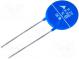 Varistor  metaloxidový  THT  250VAC  320VDC  390V  8000A  140J