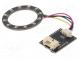 Prstenec LED  RGB  1W  5VDC  120°  Poč.diod  12  Rozm  Ø37mm  5mA