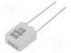 Kondenzátor  metalizovaný PPS  220nF  5mm  ±5%  7,2x4,5x9mm  6V/μs