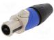 Zástrčka  reproduktorový  zásuvka  PIN  2  na kabel  30A  133V  IP54
