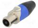 Zástrčka  reproduktorový  zásuvka  PIN  4  na kabel  30A  133V  IP54