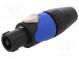 Zástrčka  reproduktorový  zásuvka  PIN  4  na kabel  30A  133V  IP54