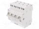 Modul  přepínače síť-agregát  Póly  4  240/415VAC  40A  IP20  DIN