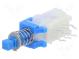 Switch  push-button  Pos  2  DPDT  0.1A/30VDC  ON-ON  THT  SPUJ
