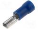 Faston  plochý  2,8mm  0,8mm  zásuvka  1,5÷2,5mm2  krimpovací