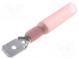 Faston  plochý  6,3mm  0,8mm  kolík  0,5÷1,5mm2  krimpovací