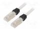 Patch cord  S/FTP,TX6A™ 10Gig  6a  lanko  Cu  LSZH  šedá  Dél  0,5m