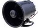 Akustický měnič  siréna  dynamická  1-tónů  1200mA  Ø  100mm  12VDC