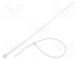 Cable tie  L  140mm  W  2.5mm  polyamide  80N  natural  Ømax  35mm