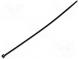 Cable tie  externally serrated  L  200mm  W  3.4mm  polyamide  135N