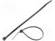 Cable tie  L  150mm  W  3.5mm  polyamide  135N  black  Ømax  35mm