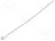 Cable tie  L  150mm  W  3.5mm  polyamide  135N  natural  Ømax  35mm