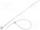 Cable tie  L  150mm  W  3.5mm  polyamide  135N  natural  Ømax  35mm