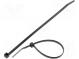 Cable tie  L  150mm  W  3.5mm  polyamide  135N  black  Ømax  35mm