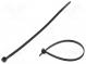 Cable tie  externally serrated  L  145mm  W  3.4mm  polyamide  135N
