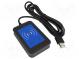 Čtečka RFID  anténa  88x56x18mm  GPIO,USB  4,3÷5,5V  Dosah  100mm