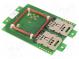 Čtečka RFID  anténa  76x49x14mm  I2C,RS232,USB,serial  4,3÷5,5V