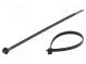 Cable tie  externally serrated  L  150mm  W  4.6mm  polyamide  225N