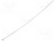 Cable tie  L  390mm  W  4.7mm  polyamide  355N  natural  Ømax  110mm