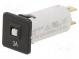 Jistič  240VAC  48VDC  3A  SPST  Póly  1  na panel,SNAP-IN  Ø16mm