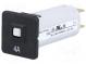 Jistič  240VAC  48VDC  4A  SPST  Póly  1  na panel,SNAP-IN  Ø16mm