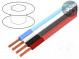 Vodič  reproduktorový  4x1mm2  lanko  OFC  nestíněný  PVC  -15÷70°C