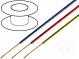 Vodič  lanko  OFC  0,35mm2  šedá  PVC  49V  200m