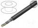 Vodič  S/FTP  7  přenos dat  lanko  OFC  4x2x0,14mm2  PUR  černá