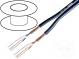 Vodič  mikrofonní  2x2x0,22mm2  tmavomodrá  OFC  -15÷70°C