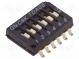 Přepínač  DIP-SWITCH  Počet sekcí  6  OFF-ON  0,025A/24VDC  pol  2