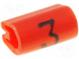 Kabelové značky pro kabely a vodiče  Symbol štítku 3  1,5÷2mm
