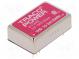 Převodník  DC/DC  10W  Uvst 9÷36V  12VDC  Ivýst 833mA  DIP24  17,3g