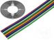 Vodič  plochý kabel  licna  Cu  12x0,35mm2  PVC  500V  50m