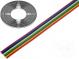 Vodič  plochý kabel  licna  Cu  8x0,22mm2  PVC  300V  50m