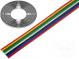 Vodič  plochý kabel  licna  Cu  8x0,5mm2  PVC  500V  50m