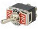 Přepínač  páčkový  Polohy 3  DP3T  ON-OFF-ON  10A/250VAC  -25÷85°C