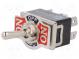 Přepínač  páčkový  Polohy 3  DP3T  ON-OFF-ON  10A/250VAC  -55÷65°C