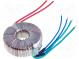 Transformátor  toroidní  100VA  230VAC  8V  8V  6,25A  6,25A  1,1kg