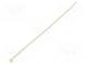 Cable tie  L  181mm  W  4.7mm  polyamide  130N  white  Ømax  45mm